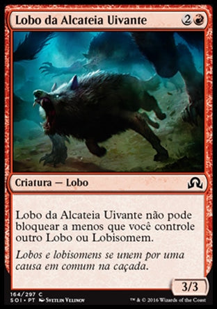 Lobo da Alcateia Uivante / Howlpack Wolf - Magic: The Gathering - MoxLand