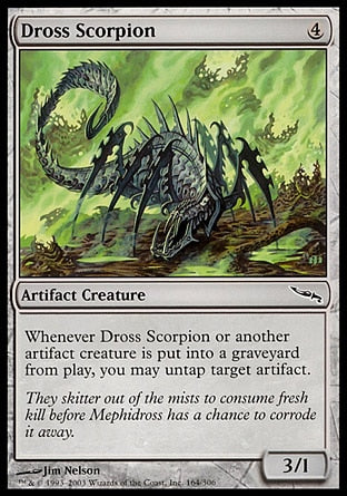 Escorpião do Entulho / Dross Scorpion - Magic: The Gathering - MoxLand