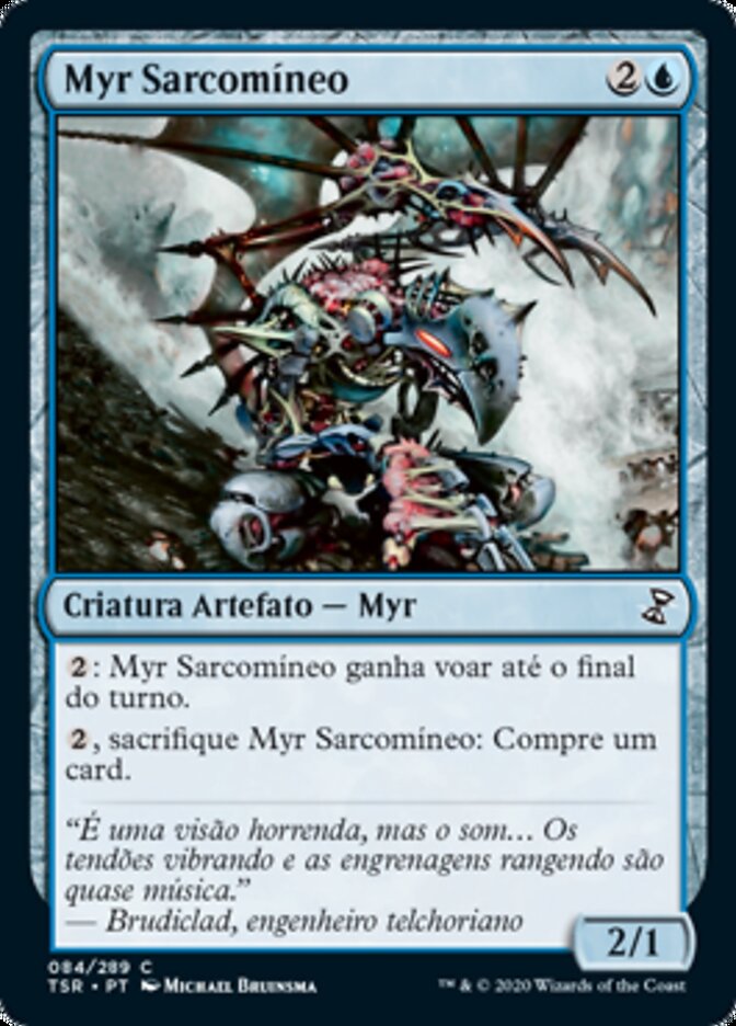 Myr Sarcomíneo / Sarcomite Myr - Magic: The Gathering - MoxLand