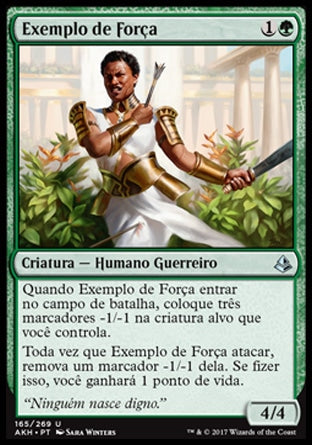 Exemplo de Força / Exemplar of Strength - Magic: The Gathering - MoxLand