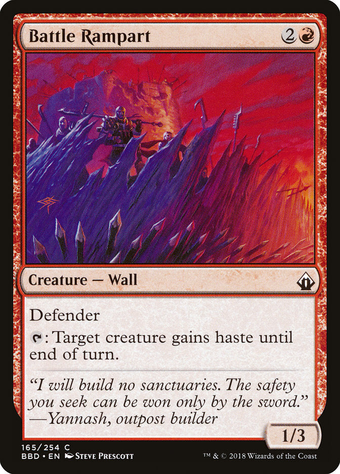 Antemuro de Batalha / Battle Rampart - Magic: The Gathering - MoxLand