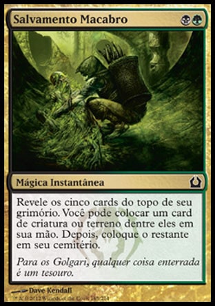 Salvamento Macabro / Grisly Salvage - Magic: The Gathering - MoxLand