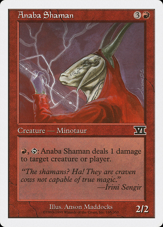 Xamã de Anaba / Anaba Shaman - Magic: The Gathering - MoxLand