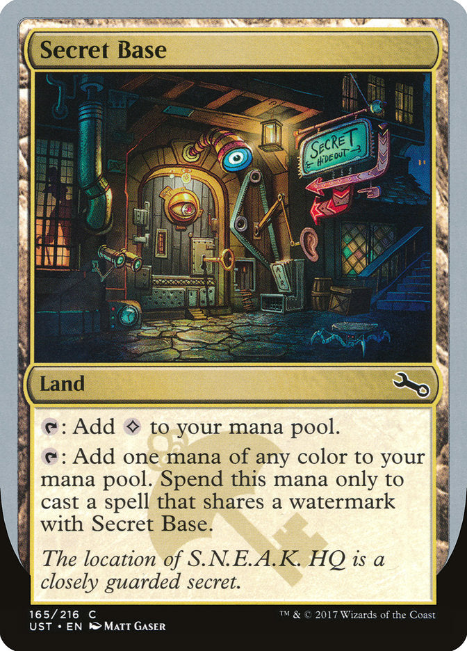 Secret Base - Magic: The Gathering - MoxLand