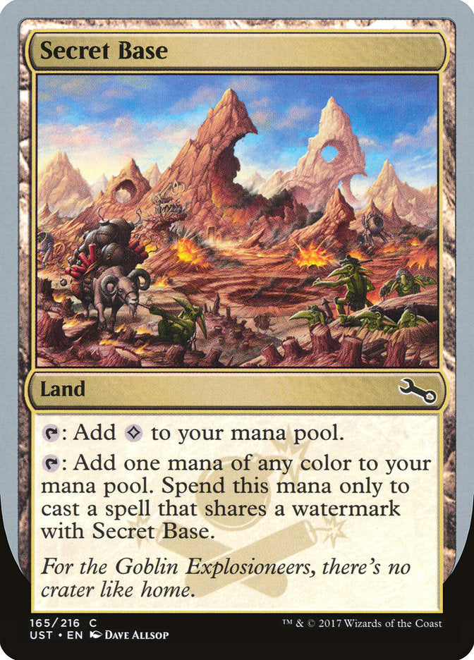 Secret Base - Magic: The Gathering - MoxLand