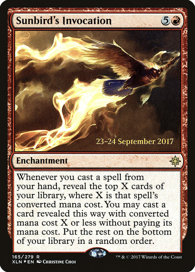 Invocação do Pássaro Solar / Sunbird's Invocation - Magic: The Gathering - MoxLand