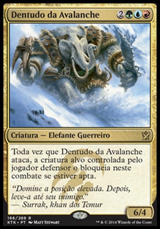 Dentudo da Avalanche / Avalanche Tusker - Magic: The Gathering - MoxLand