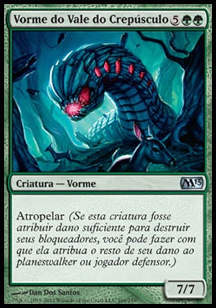 Vorme do Vale do Crepúsculo / Duskdale Wurm - Magic: The Gathering - MoxLand