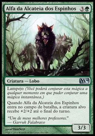 Alfa da Alcateia dos Espinhos / Briarpack Alpha - Magic: The Gathering - MoxLand