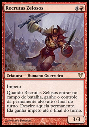 Recrutas Zelosos / Zealous Conscripts - Magic: The Gathering - MoxLand