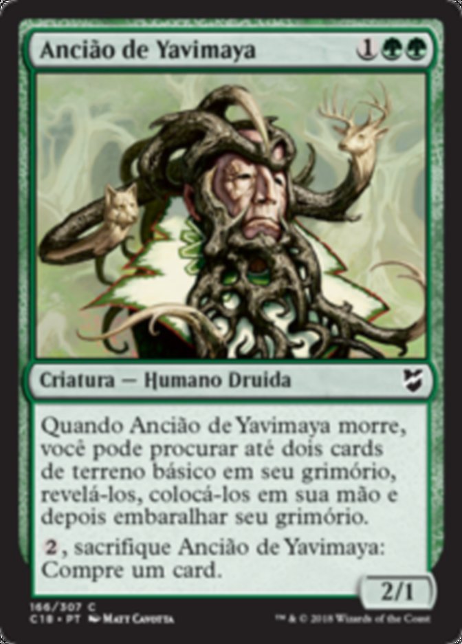 Ancião de Yavimaya / Yavimaya Elder - Magic: The Gathering - MoxLand