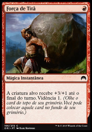 Força de Titã / Titan's Strength - Magic: The Gathering - MoxLand