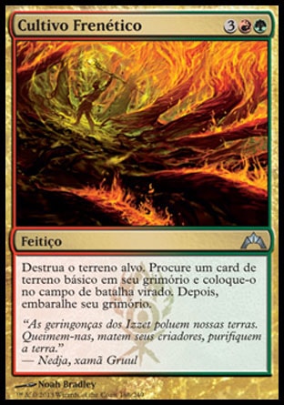 Cultivo Frenético / Frenzied Tilling - Magic: The Gathering - MoxLand