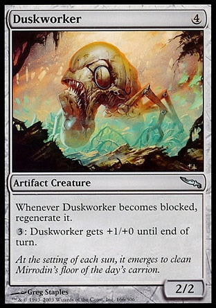 Operário do Crepúsculo / Duskworker - Magic: The Gathering - MoxLand
