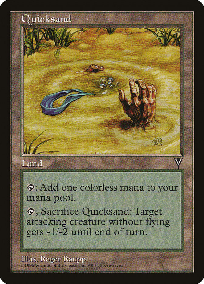 Areia Movediça / Quicksand - Magic: The Gathering - MoxLand