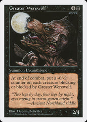 O Grande Lobisomem / Greater Werewolf - Magic: The Gathering - MoxLand