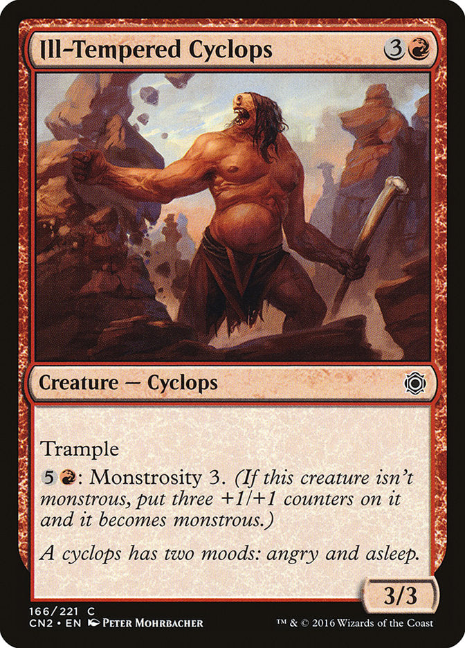 Ciclope Temperamental / Ill-Tempered Cyclops - Magic: The Gathering - MoxLand