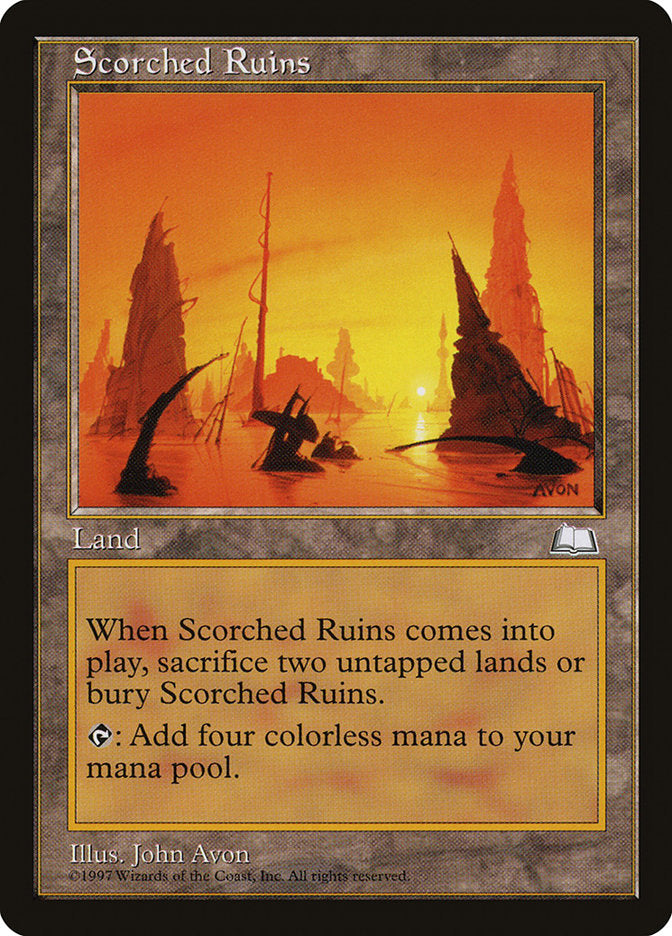 Ruínas Devastadas / Scorched Ruins - Magic: The Gathering - MoxLand