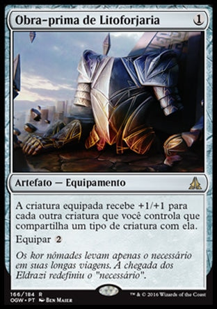 Obra-prima de Litoforjaria / Stoneforge Masterwork - Magic: The Gathering - MoxLand