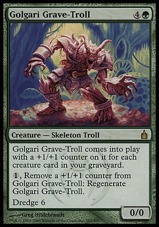 Trol de Túmulo Golgari / Golgari Grave-Troll - Magic: The Gathering - MoxLand