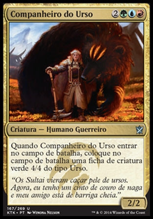 Companheiro do Urso / Bear's Companion - Magic: The Gathering - MoxLand