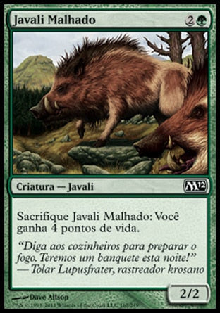 Javali Malhado / Brindle Boar - Magic: The Gathering - MoxLand