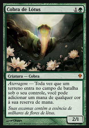 Cobra de Lótus / Lotus Cobra - Magic: The Gathering - MoxLand