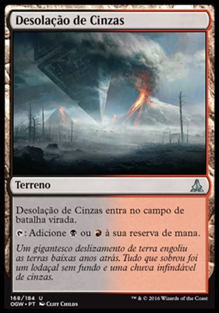 Desolação de Cinzas / Cinder Barrens - Magic: The Gathering - MoxLand