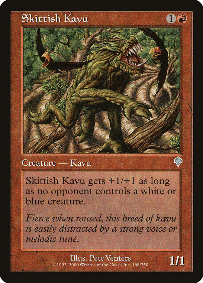 Kavu Volátil / Skittish Kavu - Magic: The Gathering - MoxLand