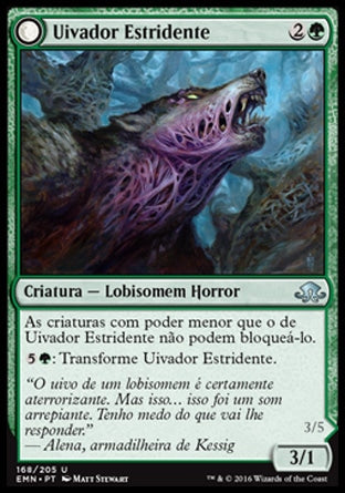 Uivador Estridente / Shrill Howler - Magic: The Gathering - MoxLand