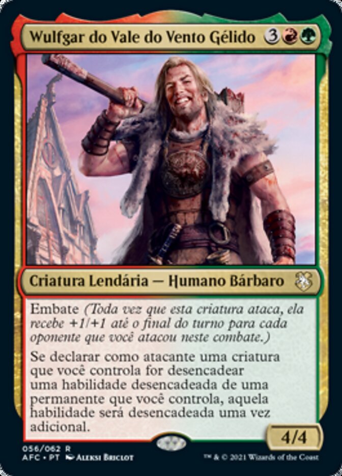 Wulfgar do Vale do Vento Gélido / Wulfgar of Icewind Dale - Magic: The Gathering - MoxLand