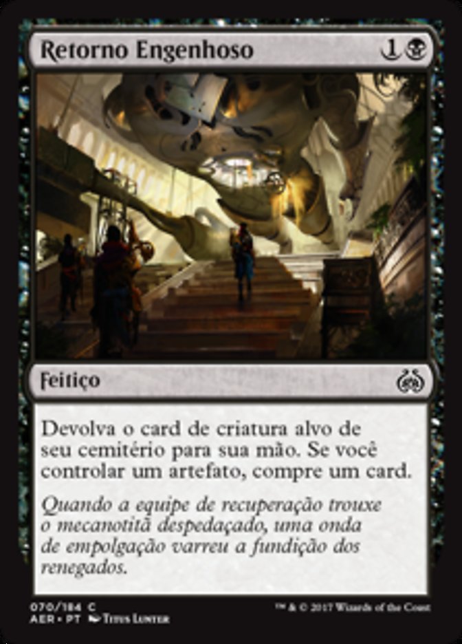 Retorno Engenhoso / Resourceful Return - Magic: The Gathering - MoxLand