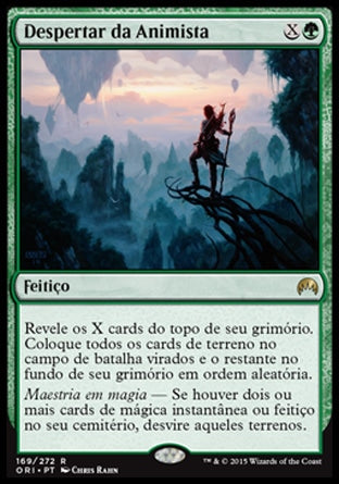 Despertar da Animista / Animist's Awakening - Magic: The Gathering - MoxLand