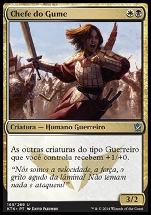 Chefe do Gume / Chief of the Edge - Magic: The Gathering - MoxLand