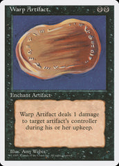 Deformar Artefato / Warp Artifact - Magic: The Gathering - MoxLand