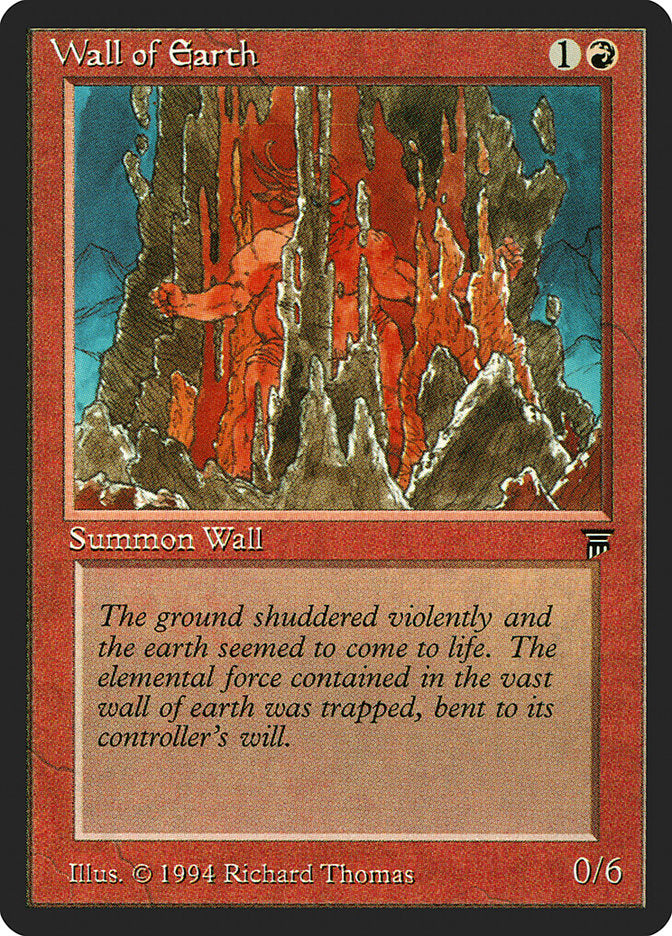 Wall of Earth / Wall of Earth - Magic: The Gathering - MoxLand