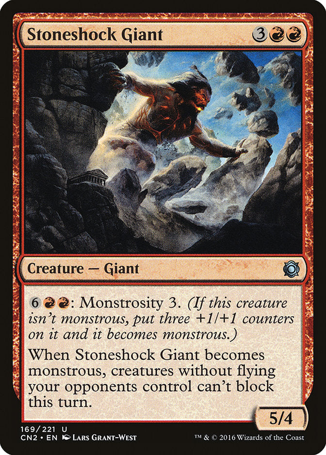 Gigante Petrochoque / Stoneshock Giant - Magic: The Gathering - MoxLand