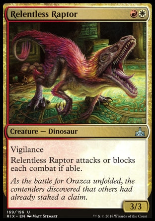 Raptor Implacável / Relentless Raptor - Magic: The Gathering - MoxLand