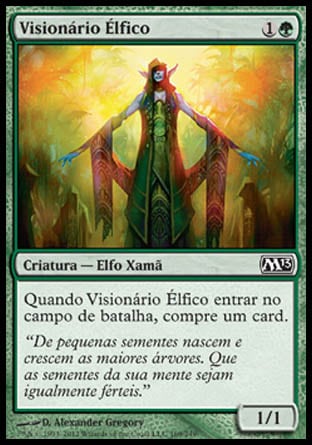 Visionário Élfico / Elvish Visionary - Magic: The Gathering - MoxLand