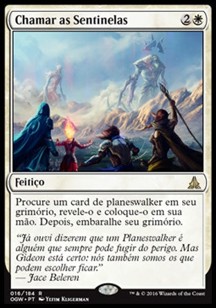 Chamar as Sentinelas / Call the Gatewatch - Magic: The Gathering - MoxLand