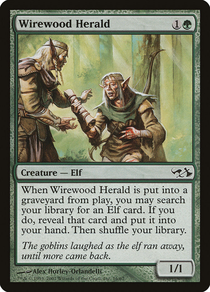 Arauto de Wirewood / Wirewood Herald - Magic: The Gathering - MoxLand