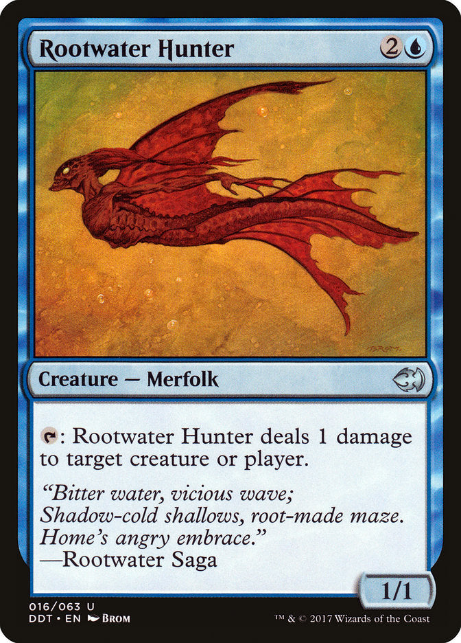 Caçador de Rootwater / Rootwater Hunter - Magic: The Gathering - MoxLand