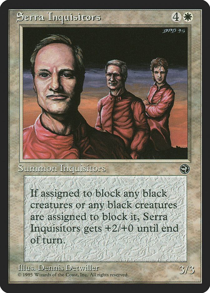 Inquisidores de Serra / Serra Inquisitors - Magic: The Gathering - MoxLand