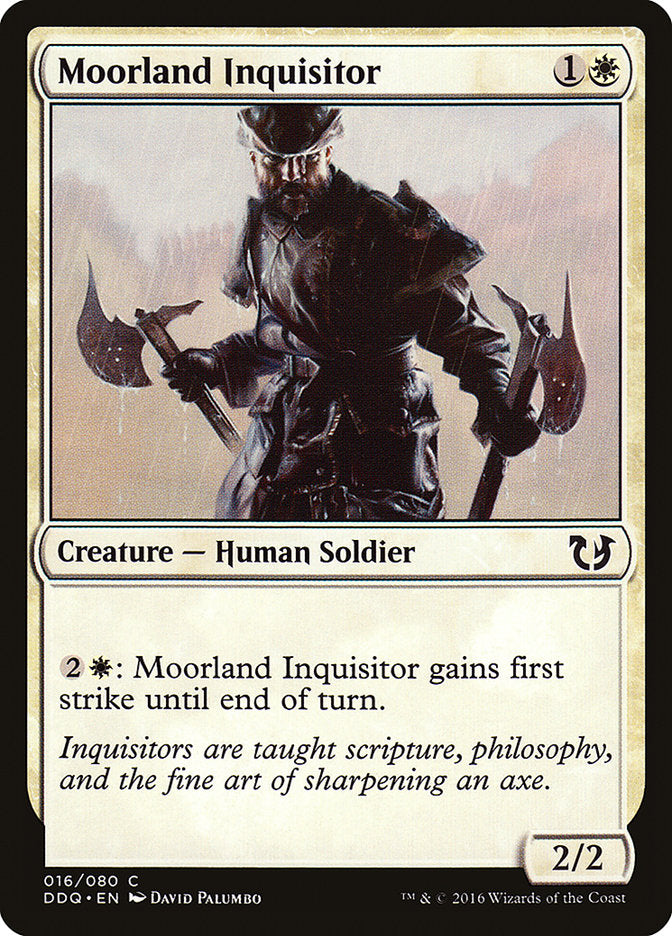 Inquisidor do Pântano / Moorland Inquisitor - Magic: The Gathering - MoxLand