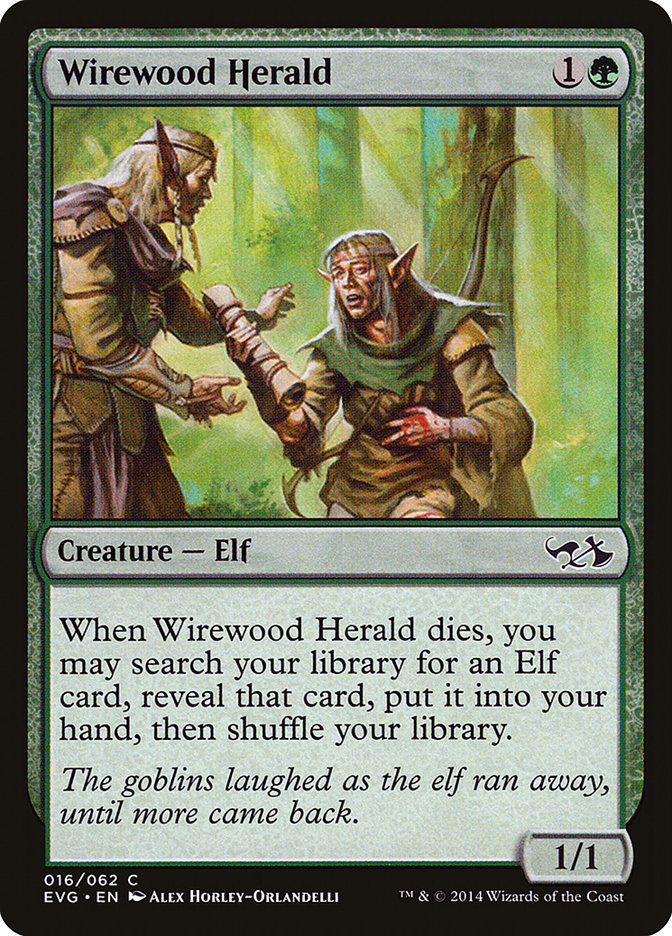 Arauto de Wirewood / Wirewood Herald - Magic: The Gathering - MoxLand