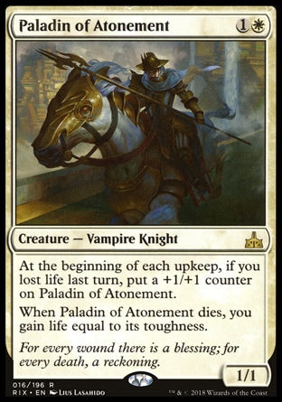 Paladino da Expiação / Paladin of Atonement - Magic: The Gathering - MoxLand