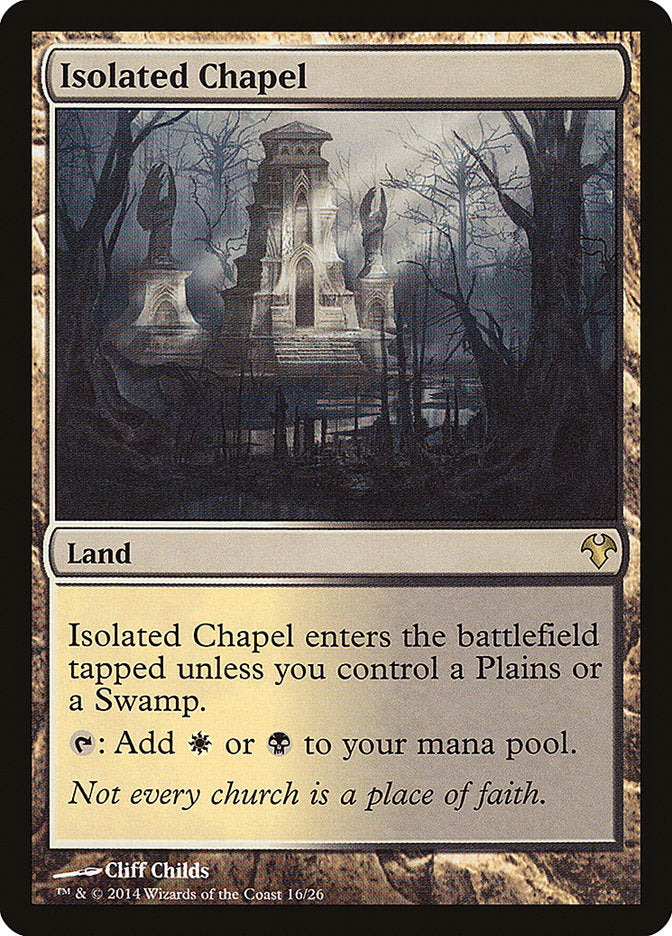 Capela Isolada / Isolated Chapel - Magic: The Gathering - MoxLand