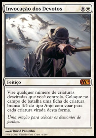 Invocação dos Devotos / Devout Invocation - Magic: The Gathering - MoxLand