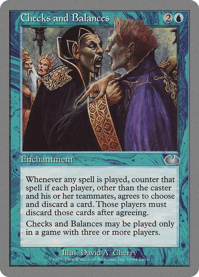 Checks and Balances - Magic: The Gathering - MoxLand