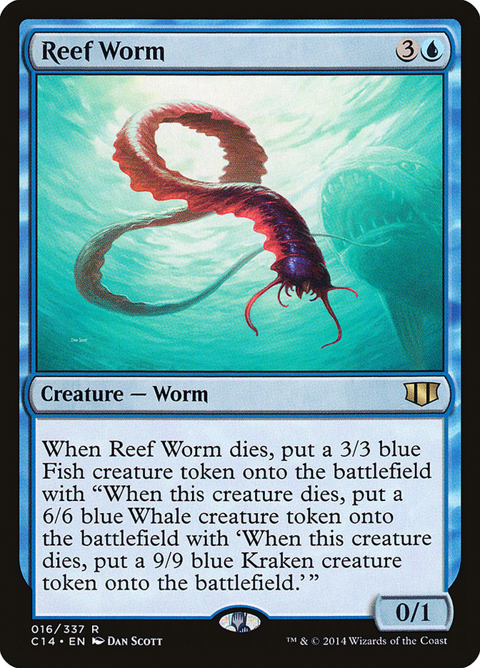 Verme do Recife / Reef Worm - Magic: The Gathering - MoxLand